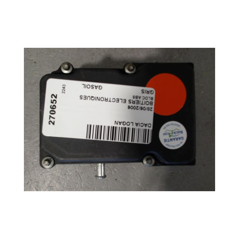 UNITE HYDRAULIQUE ABS DACIA LOGAN