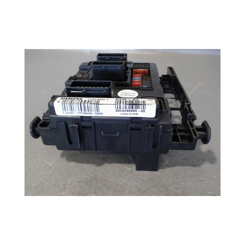 BOITE A FUSIBLES CITROEN BERLINGO