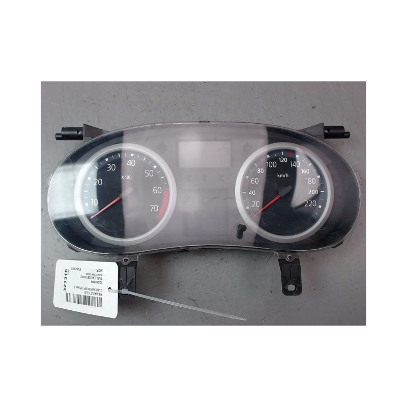 BLOC COMPTEURS RENAULT CLIO II Phase 2 2001-2006