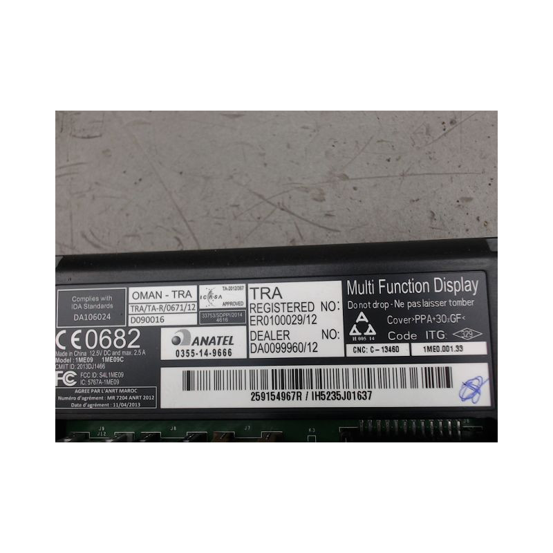 ECRAN GPS RENAULT MEGANE