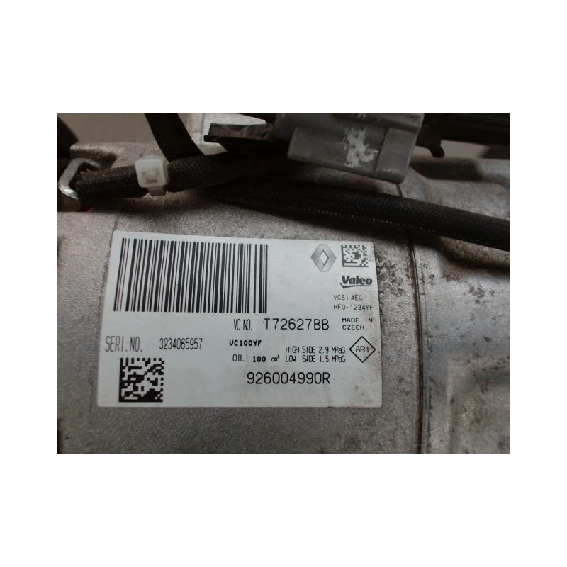 COMPRESSEUR AIR CONDITIONNE RENAULT CLIO