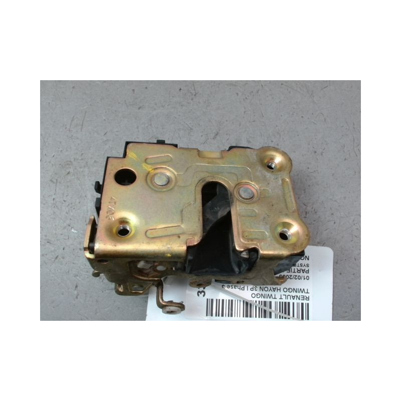 SYSTEME CONDAMNATION AVANT DROIT RENAULT TWINGO I Phase 3 2000-2007
