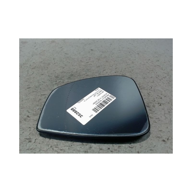 GLACE RETROVISEUR EXT G RENAULT SCENIC III 2009-