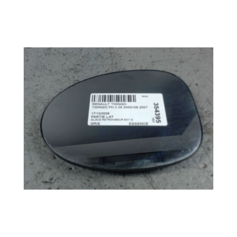 GLACE RETROVISEUR EXT G RENAULT TWINGO PH.3 2000-2007