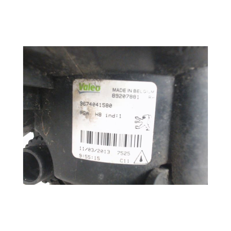 PHARE ANTIBROUILLARD AVANT DROIT PEUGEOT 308