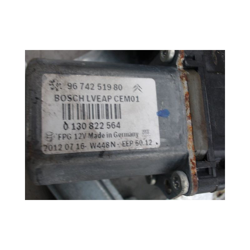 MECANISME LEVE-GLACE AVANT GAUCHE PEUGEOT 208