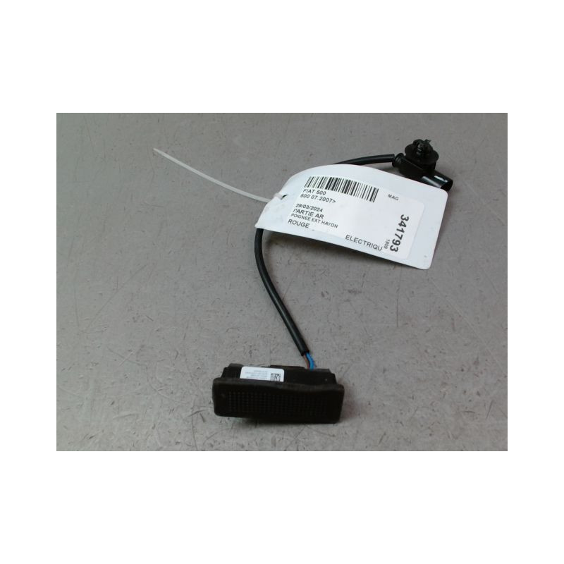 POIGNEE EXTERIEURE HAYON FIAT 500 2007-