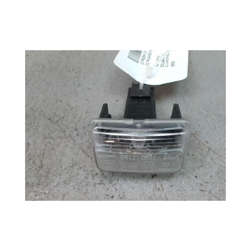 ECLAIREUR PLAQUE DE POLICE CITROEN C3 PICASSO MONOSP. Phase 1 2009-2012