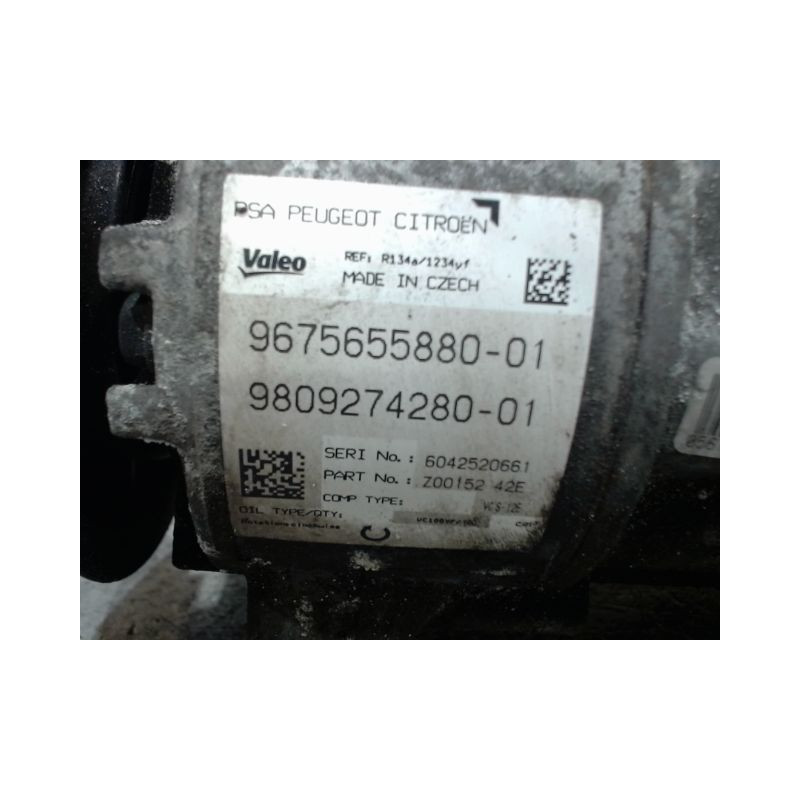 COMPRESSEUR AIR CONDITIONNE PEUGEOT 308
