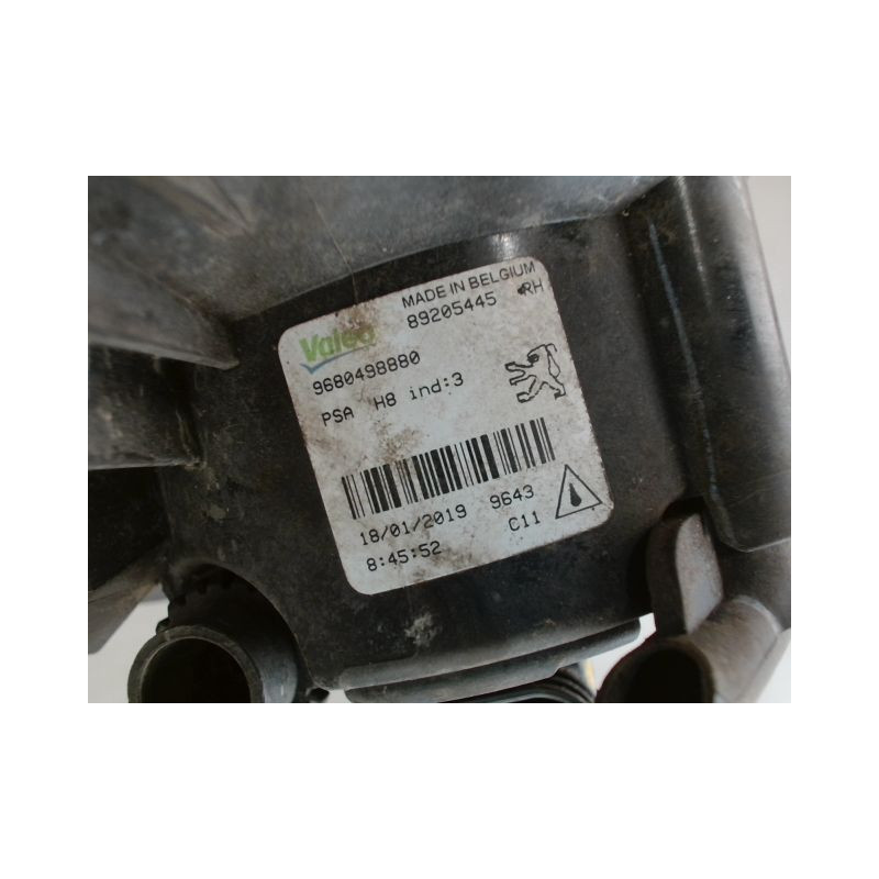 PHARE ANTIBROUILLARD AVANT DROIT PEUGEOT 308