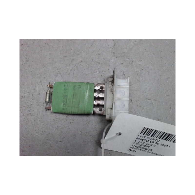 RESISTANCE DE CHAUFFAGE FIAT PUNTO 2003-