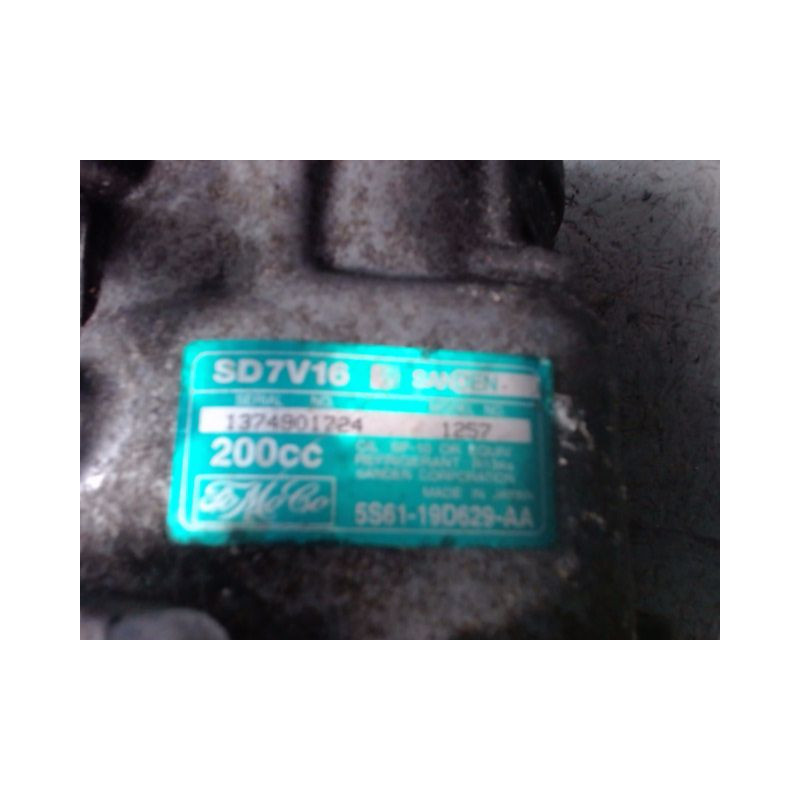 COMPRESSEUR AIR CONDITIONNE FORD FIESTA 2005-