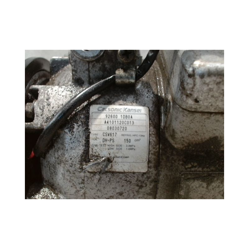 COMPRESSEUR AIR CONDITIONNE NISSAN QHASQAI 2007-