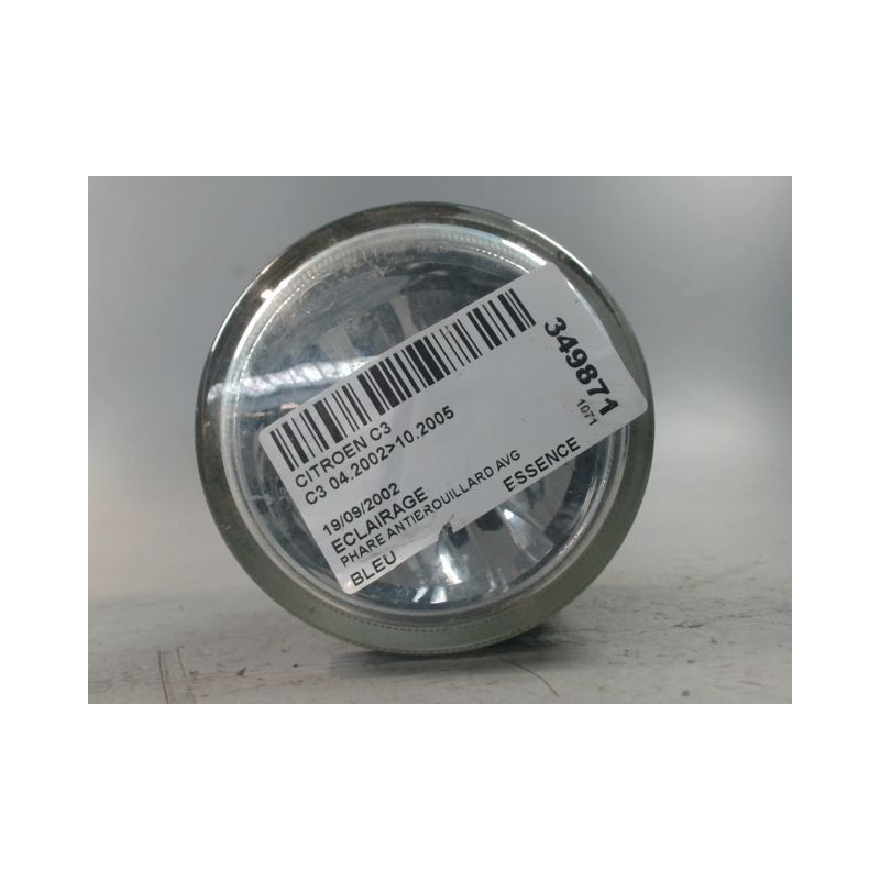 PHARE ANTIBROUILLARD AVANT GAUCHE CITROEN C3 2002-2005