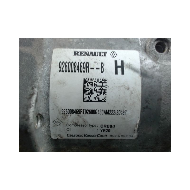 COMPRESSEUR AIR CONDITIONNE DACIA SANDERO 2008-