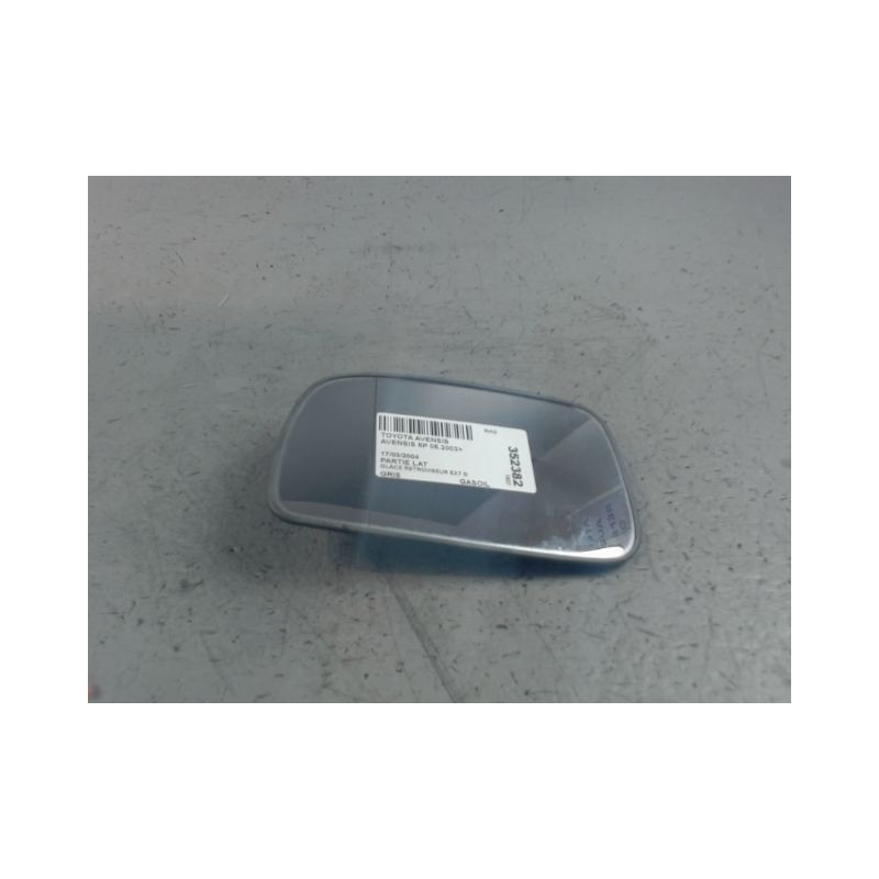 GLACE RETROVISEUR EXT G TOYOTA AVENSIS 2003-