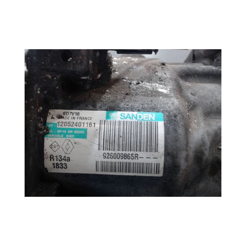 COMPRESSEUR AIR CONDITIONNE NISSAN QASHQAI