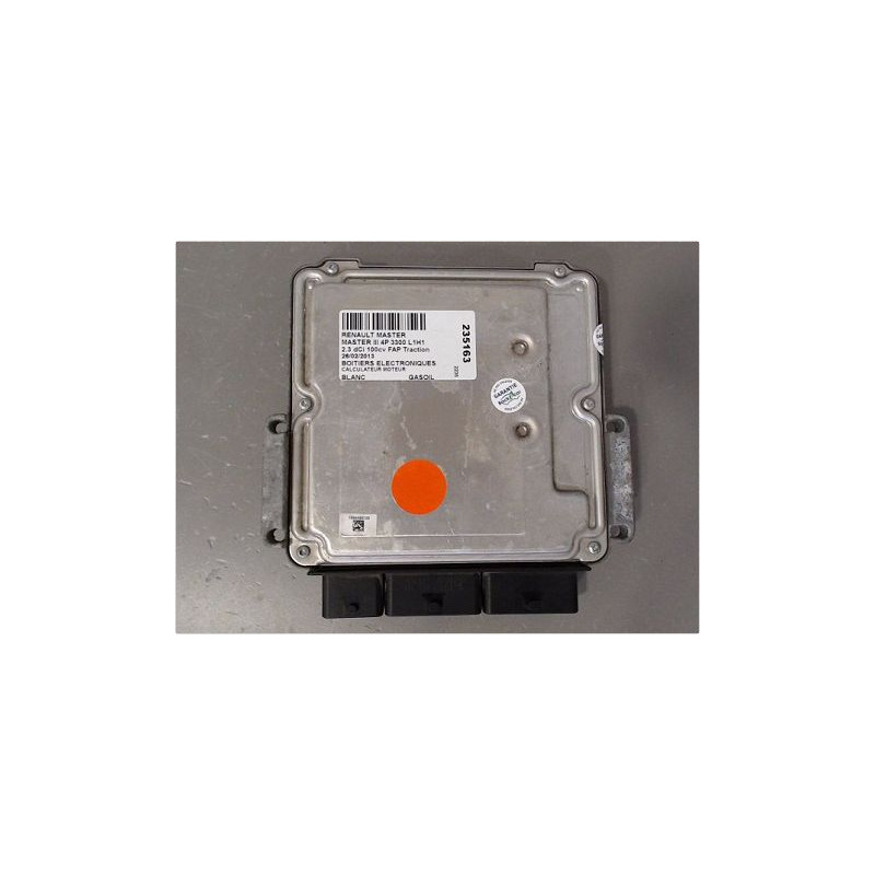 CALCULATEUR MOTEUR RENAULT MASTER III 3300 L1H1 10-15