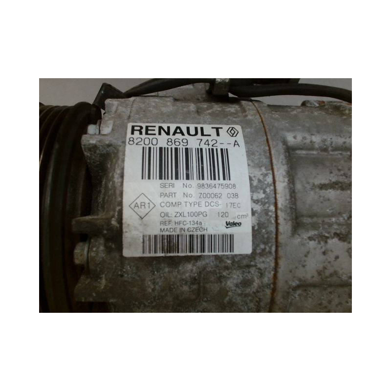 COMPRESSEUR AIR CONDITIONNE RENAULT MEGANE
