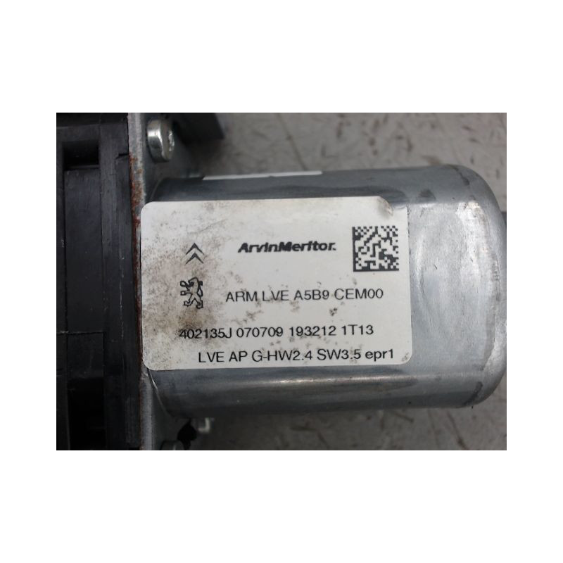 MECANISME LEVE-GLACE AVANT GAUCHE CITROEN C3