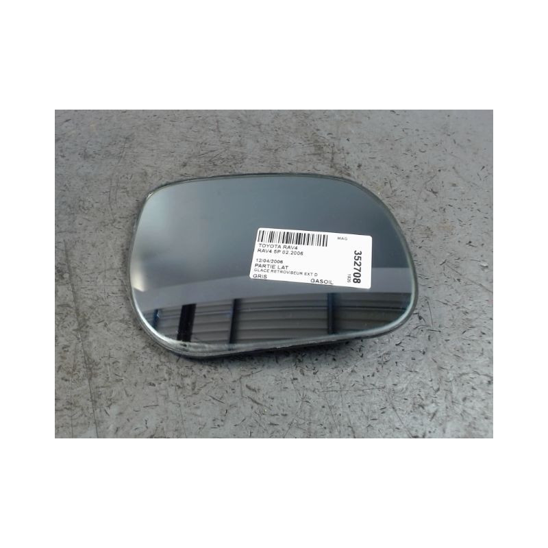GLACE RETROVISEUR EXT D TOYOTA RAV4 2006