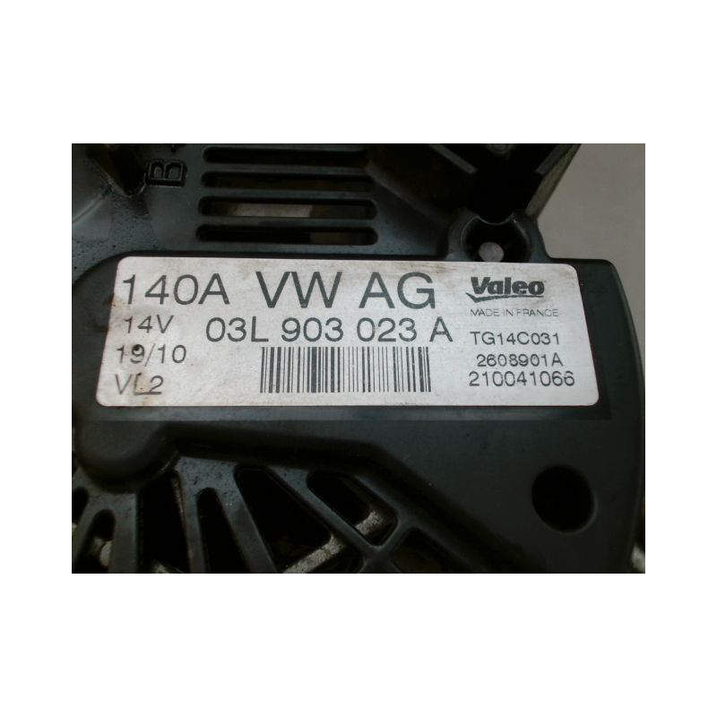 ALTERNATEUR AUDI A3
