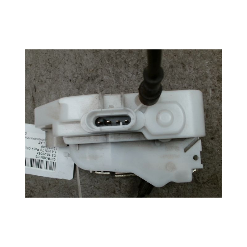 SYSTEME CONDAMNATION AVANT DROIT CITROEN C3 2005-