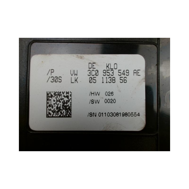 BLOC COMMODOS VOLKSWAGEN PASSAT SW 2005-