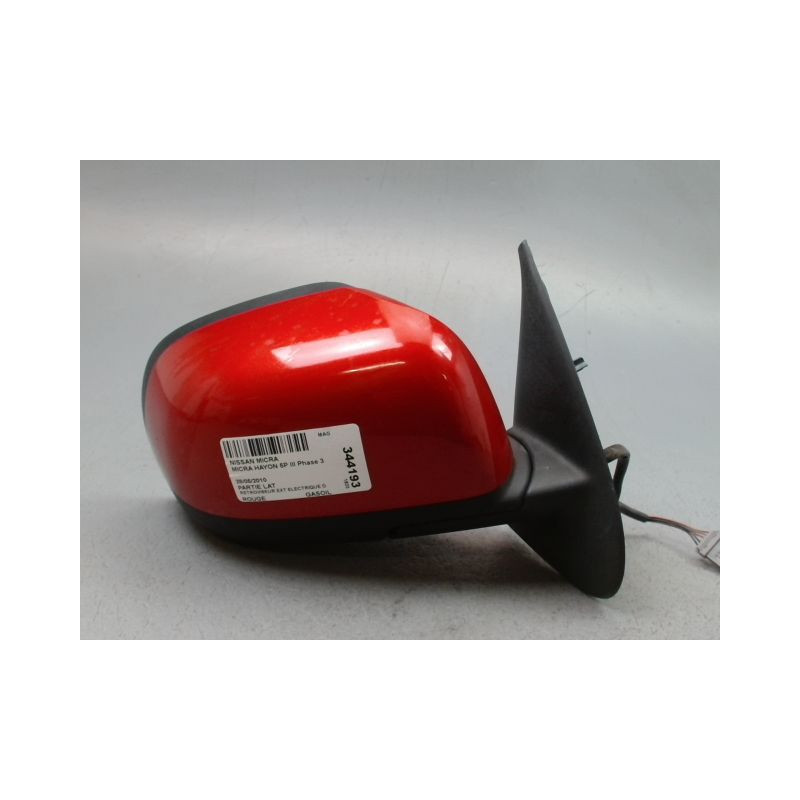 RETROVISEUR EXTERIEUR ELECTRIQUE DROIT NISSAN MICRA III Phase 3 2007-2010