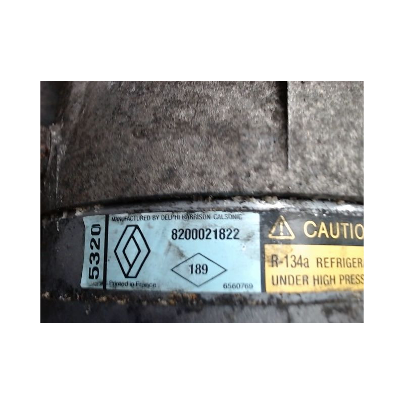 COMPRESSEUR AIR CONDITIONNE RENAULT LAGUNA 2 PHASE 1 DIESEL