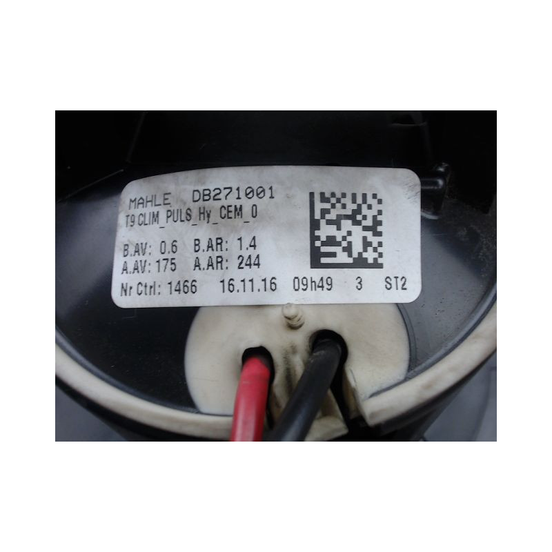MOTEUR VENTILATEUR CHAUFFAGE PEUGEOT 308