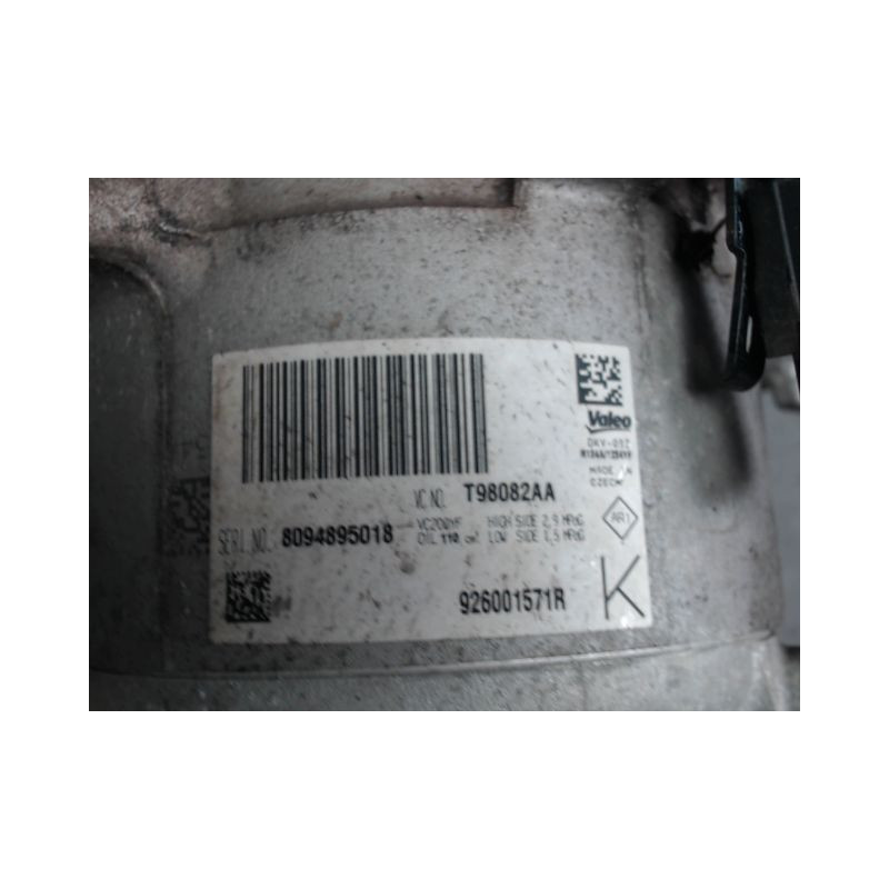 COMPRESSEUR AIR CONDITIONNE DACIA SANDERO