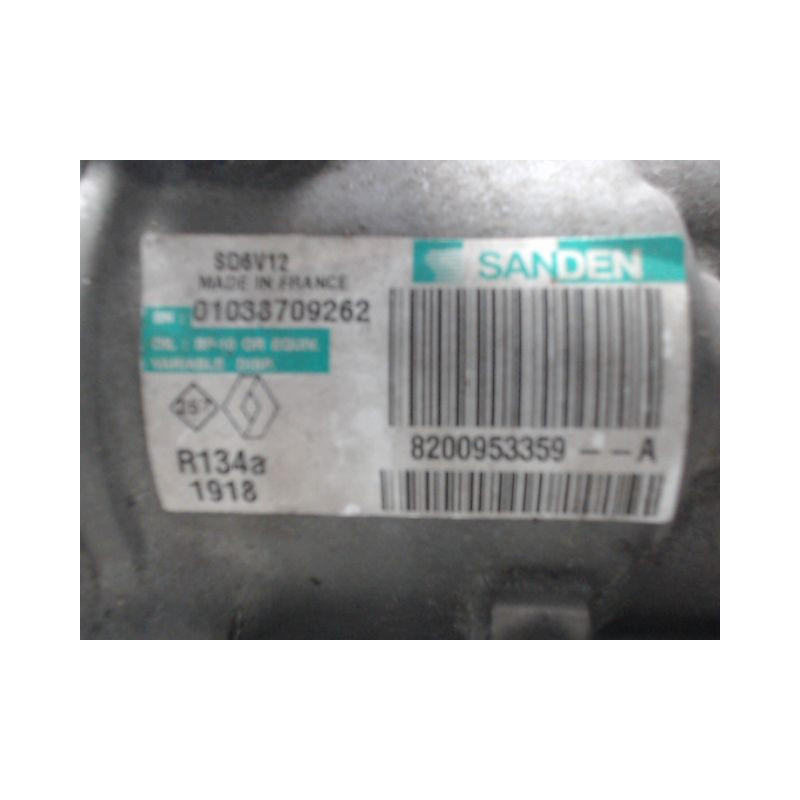 COMPRESSEUR AIR CONDITIONNE RENAULT KANGOO EXPRESS 2008-