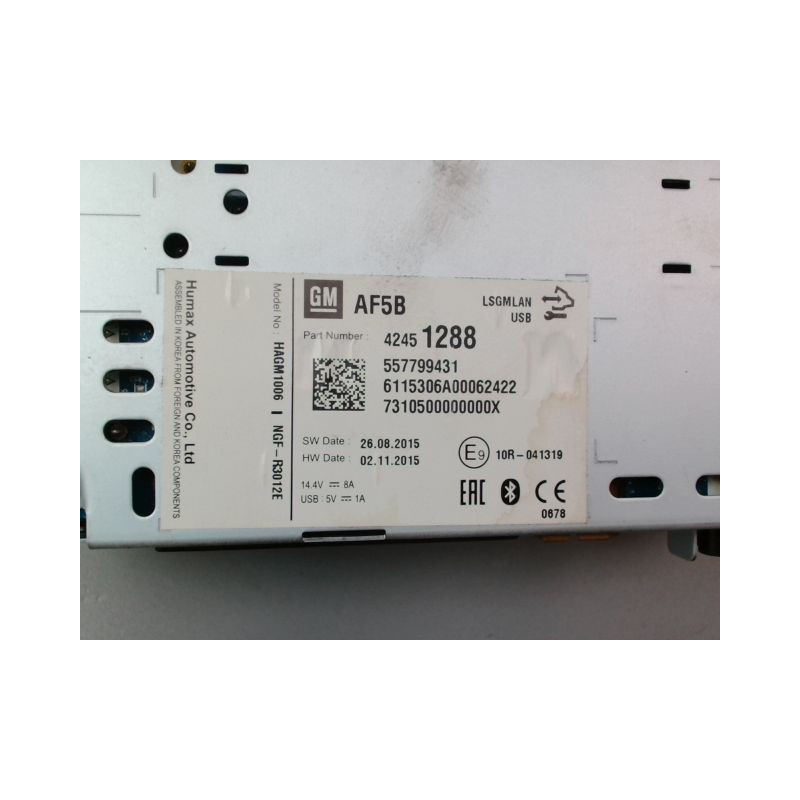 AUTORADIO OPEL KARL
