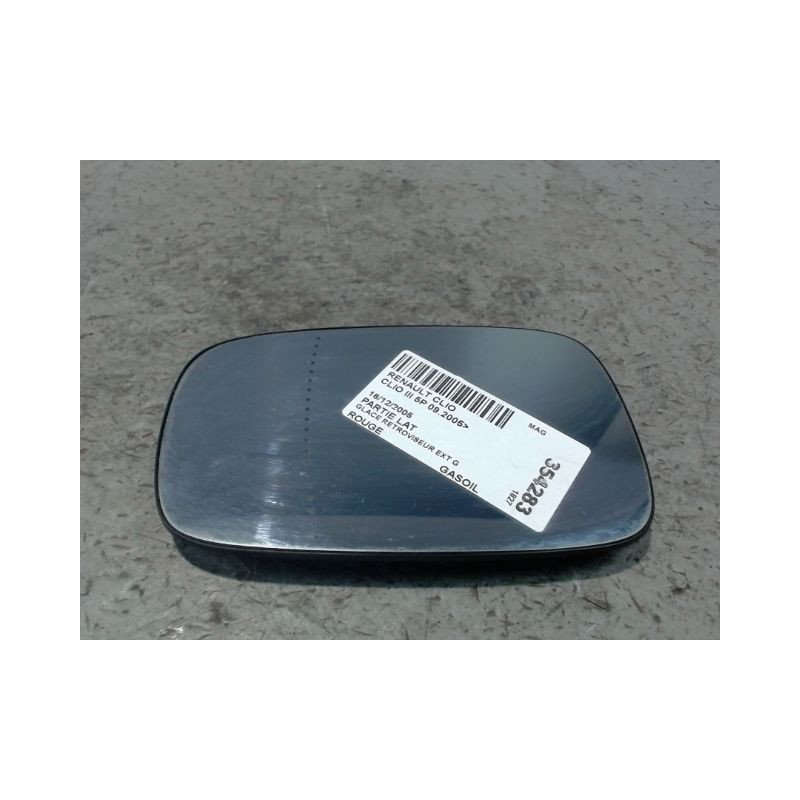 GLACE RETROVISEUR EXT G RENAULT CLIO III 2005-