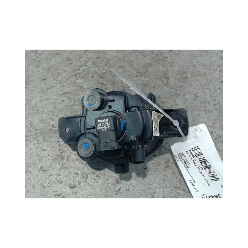 PHARE ANTIBROUILLARD AVANT GAUCHE RENAULT CLIO II PH.2 01-06