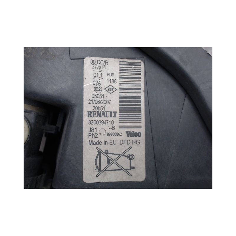 PHARE DROIT RENAULT ESPACE