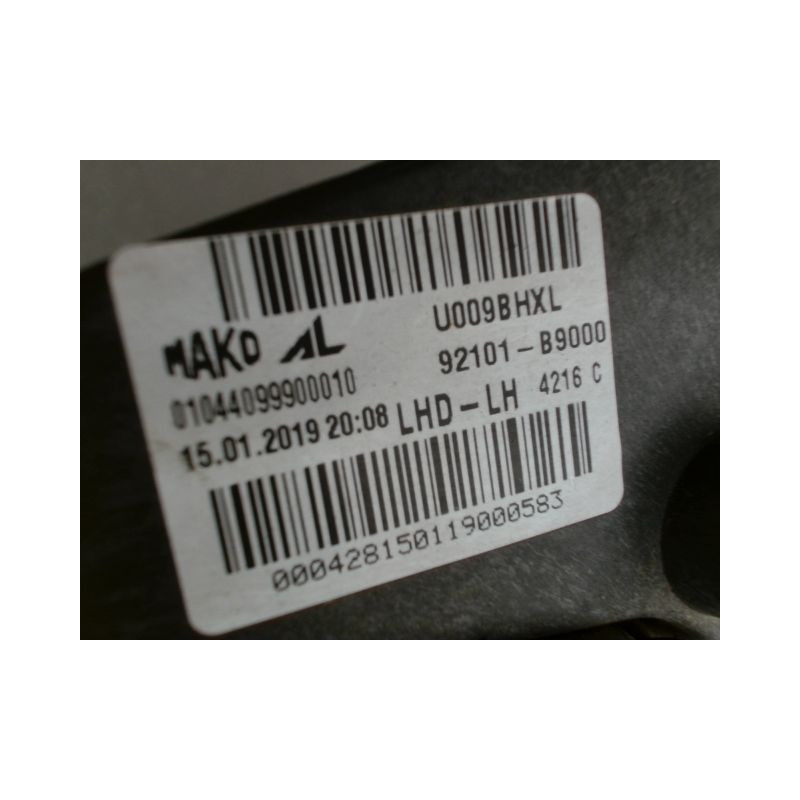 PHARE GAUCHE HYUNDAI I10