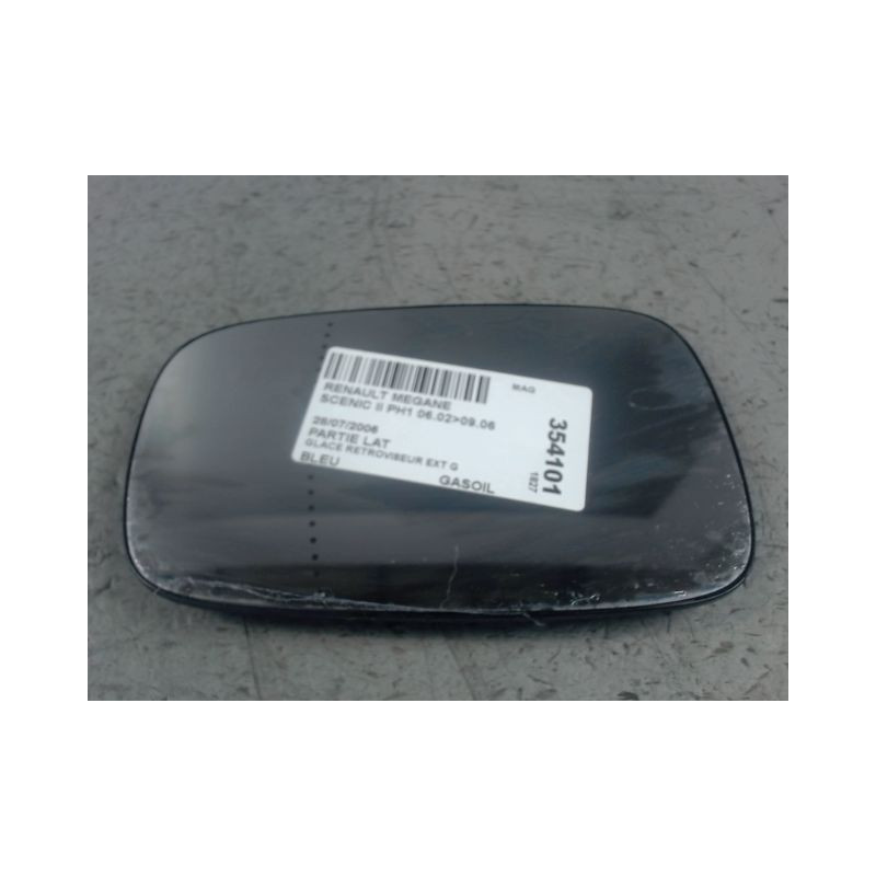 GLACE RETROVISEUR EXT G RENAULT SCENIC II PH1 02-06