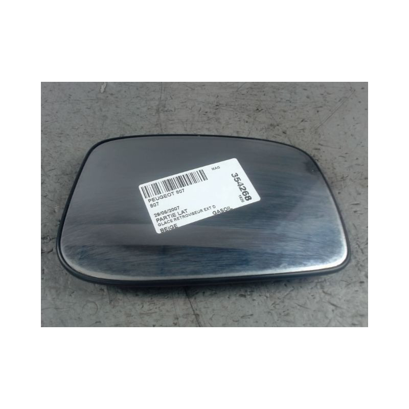 GLACE RETROVISEUR EXT D PEUGEOT 807