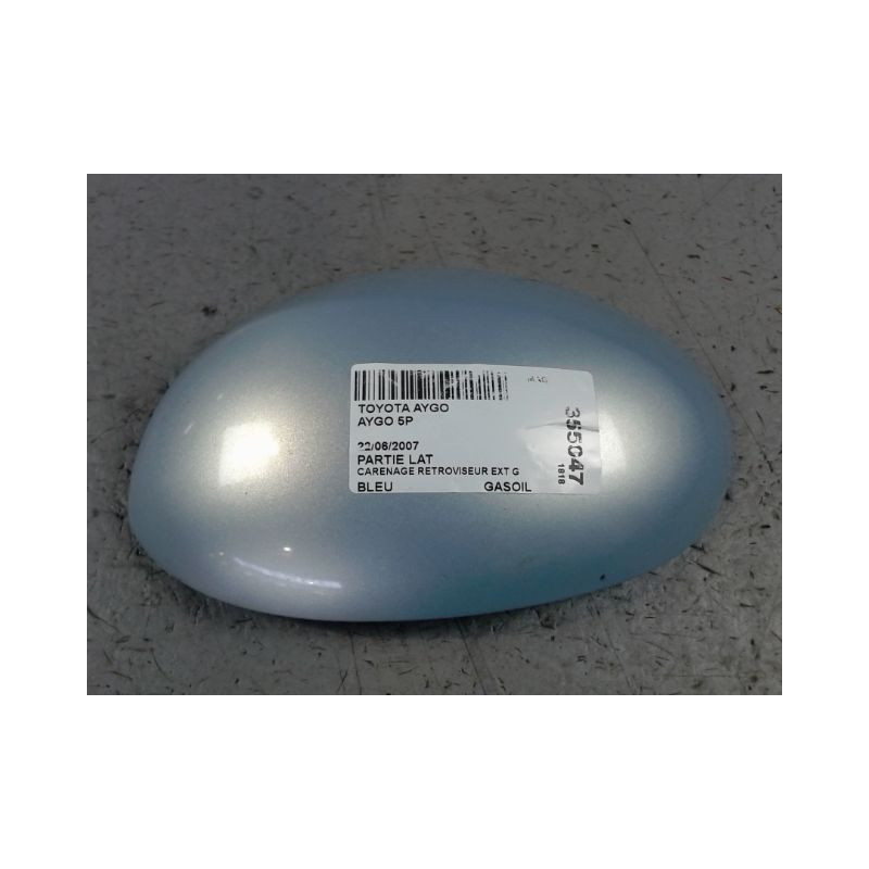 CARENAGE RETROVISEUR EXTERIEUR GAUCHE TOYOTA AYGO 5P