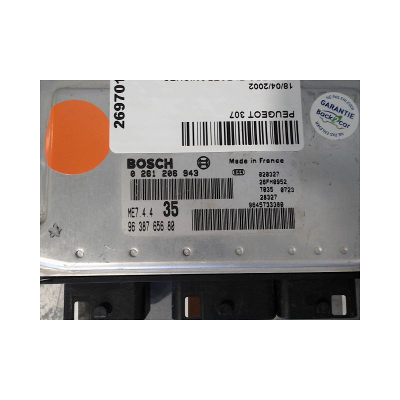 CALCULATEUR MOTEUR PEUGEOT 307