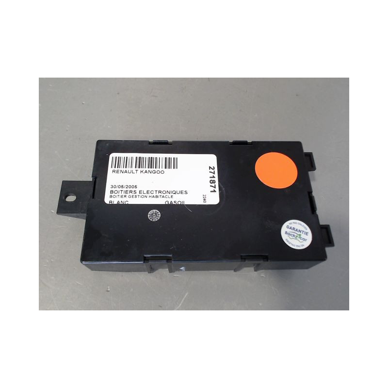 BOITIER GESTION HABITACLE RENAULT KANGOO