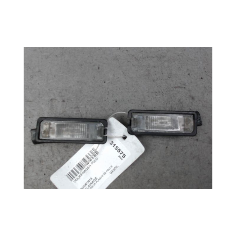 ECLAIREUR PLAQUE DE POLICE VOLKSWAGEN POLO