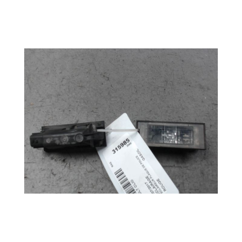 ECLAIREUR PLAQUE DE POLICE RENAULT CLIO