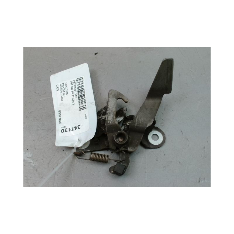 SERRURE CAPOT PEUGEOT 307 SW Phase 2 2005-2008