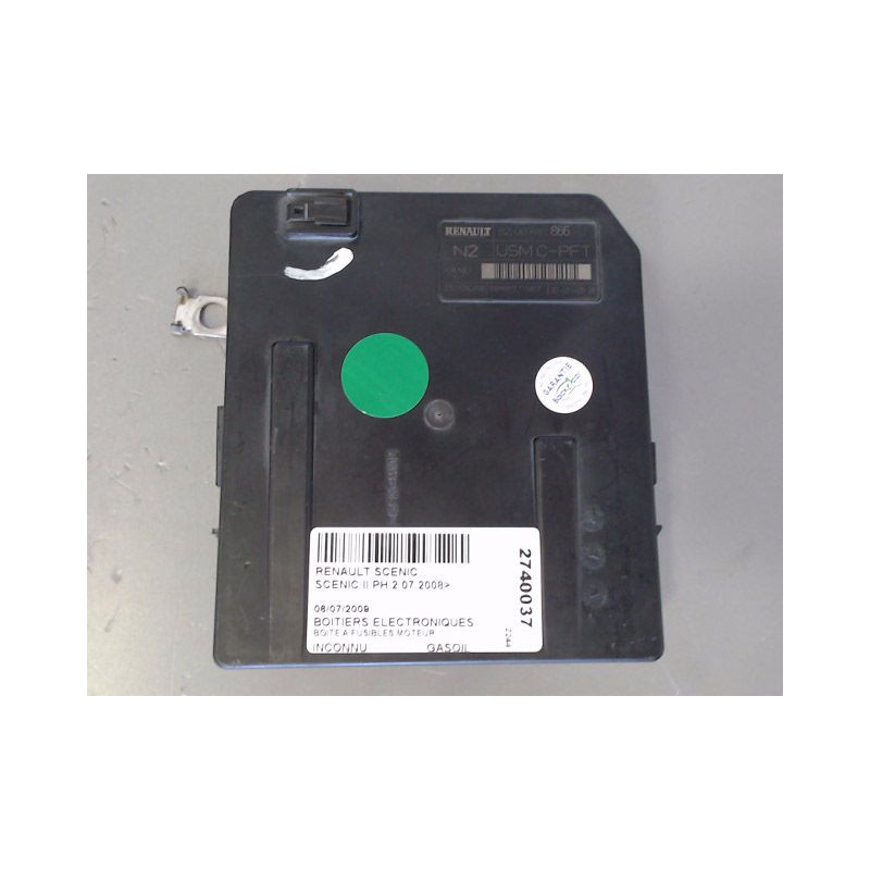 BOITE A FUSIBLES RENAULT SCENIC II PH.2 2008-