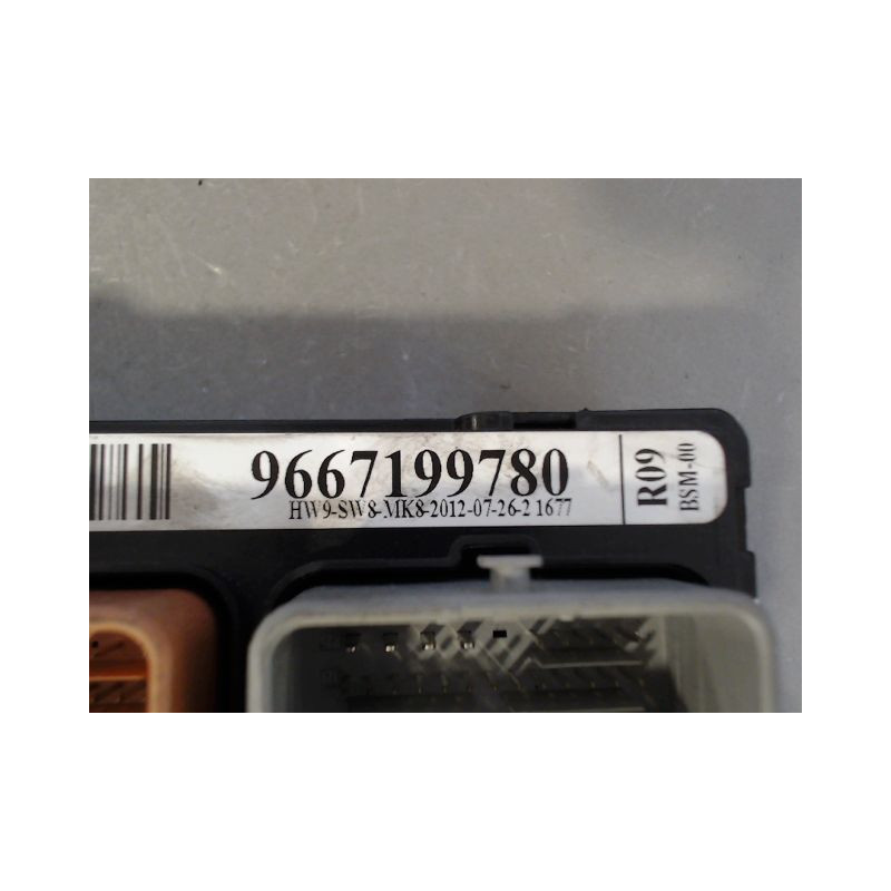 BOITE A FUSIBLES CITROEN C3 2009-