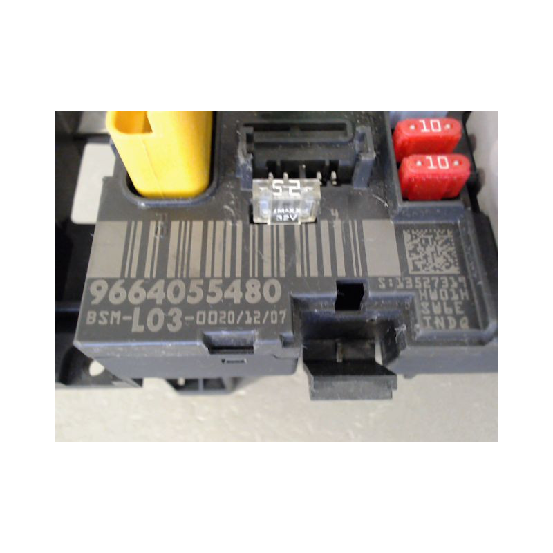 BOITE A FUSIBLES CITROEN C3 2005-
