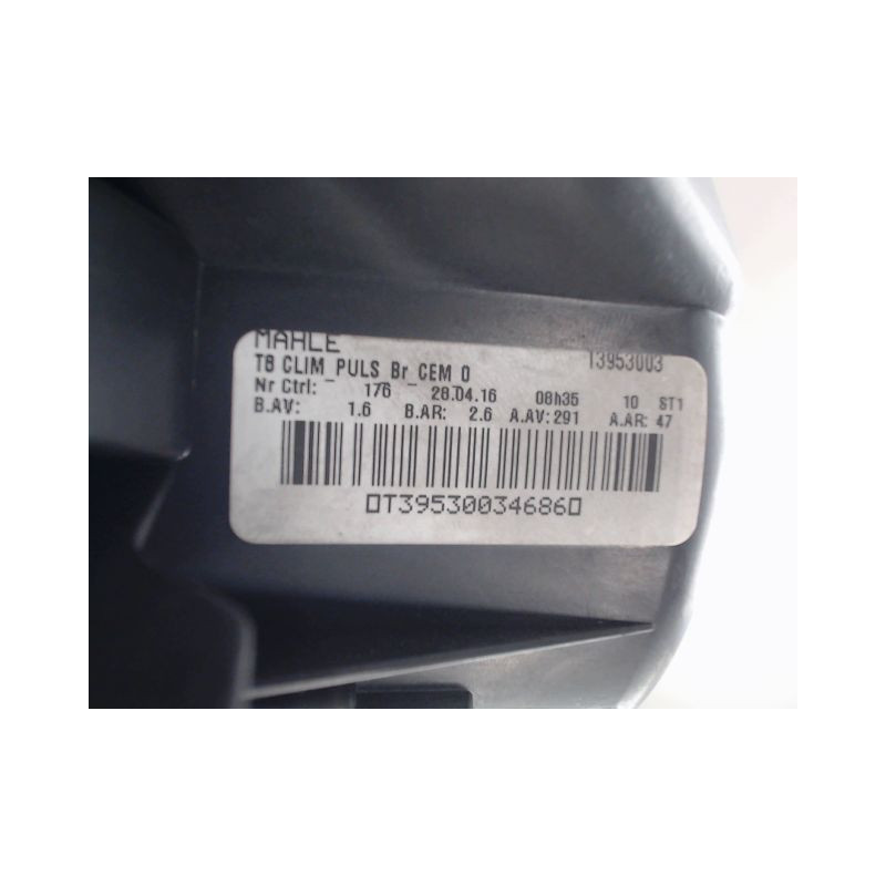 MOTEUR VENTILATEUR CHAUFFAGE PEUGEOT 3008
